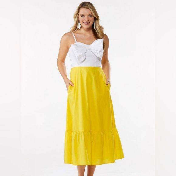 ❤️BRAND NEW Plus Size Convertible Strapless Sundress - Picture 3 of 5